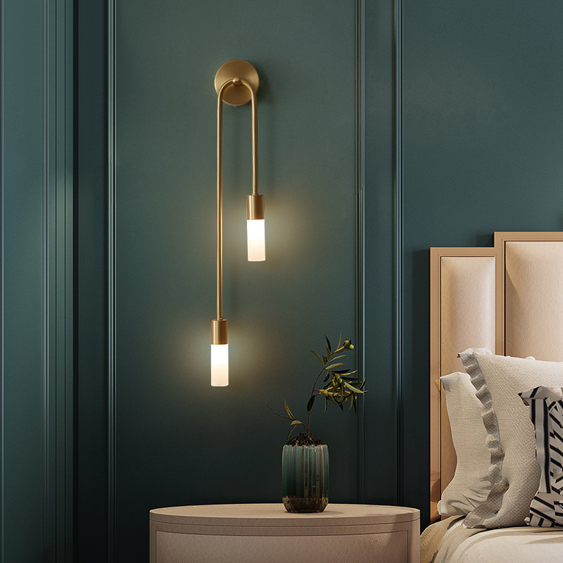 Lighting Decor For Living Room - โคมไฟติดผนังสไตล์เรโทร สำหรับห้องนั่งเล่น ทางเดิน ห้องนอน โคมไฟข้างเตียง สไตล์นอร์ดิก
