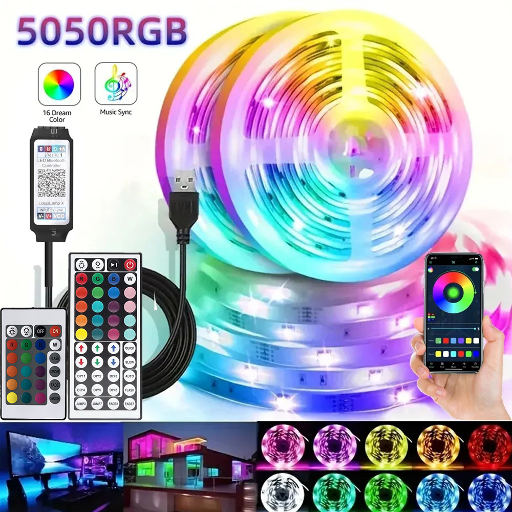Lighting Design Decor - ไฟ LED RGB อัจฉริยะสำหรับเล่นเกม แถบไฟ USB