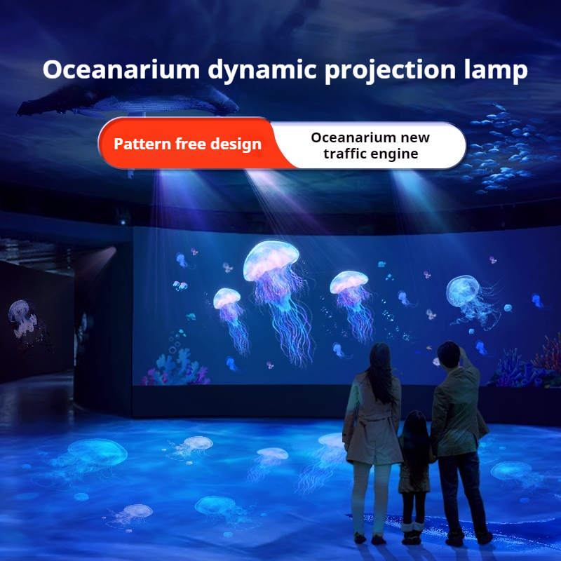 Lighting Decor Store - แบบไดนามิกลอยธงโปรเจคเตอร์แสงปรับแต่ง LED ตกแต่งสําหรับร้านค้าสวนสาธารณะกิจกรรมลอยเงาแสงโปรเจคเตอร์