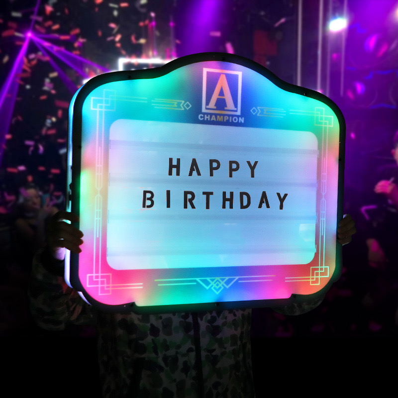 Light Up Letters Marquee - ป้ายไฟ LED แสดงข้อความ VIP ขายดี ป้ายไฟอักษร