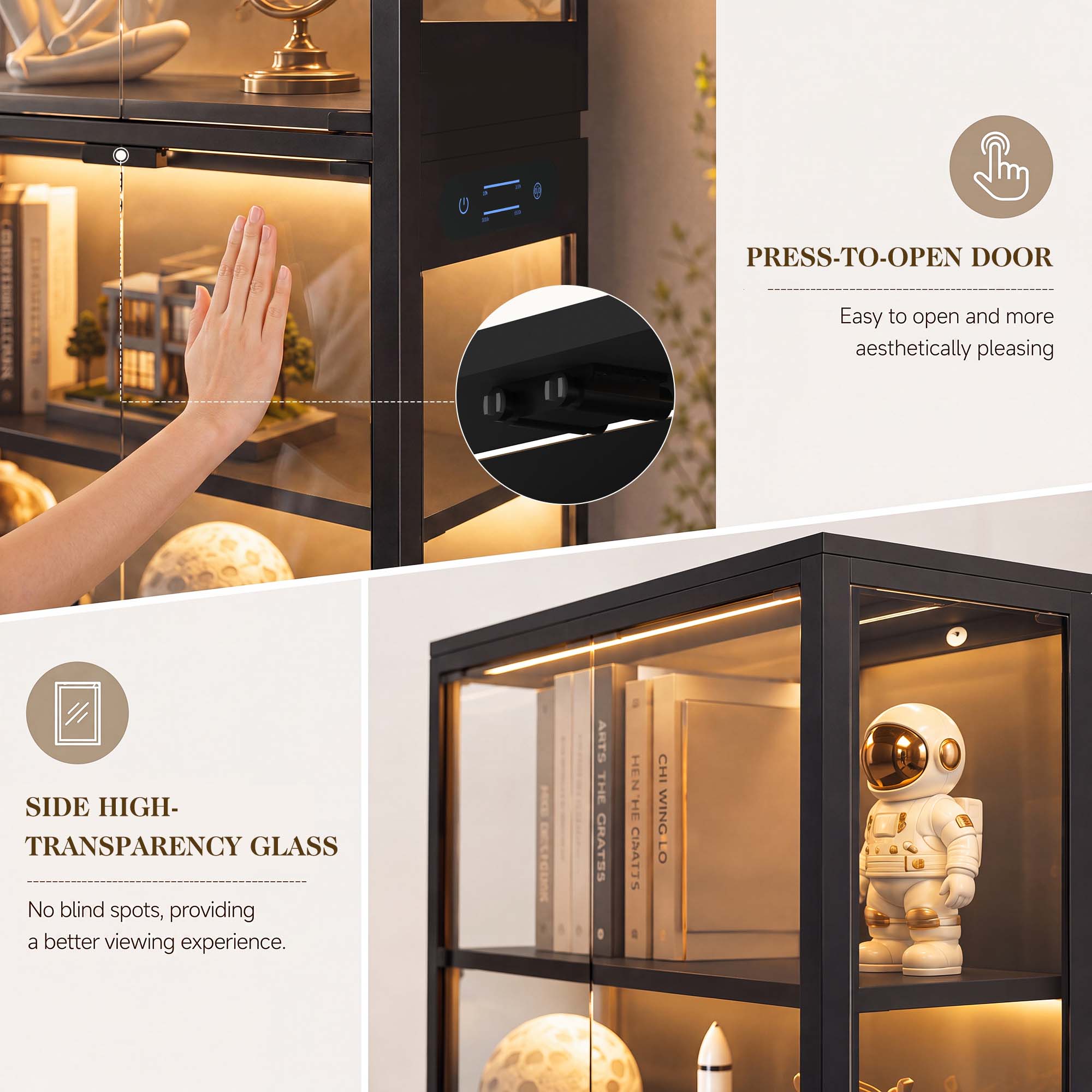 ตู้โชว์ 5 ชั้น TCGBKAF พร้อมปร - Lighting Design Decor บทวิจารณ์และราคา