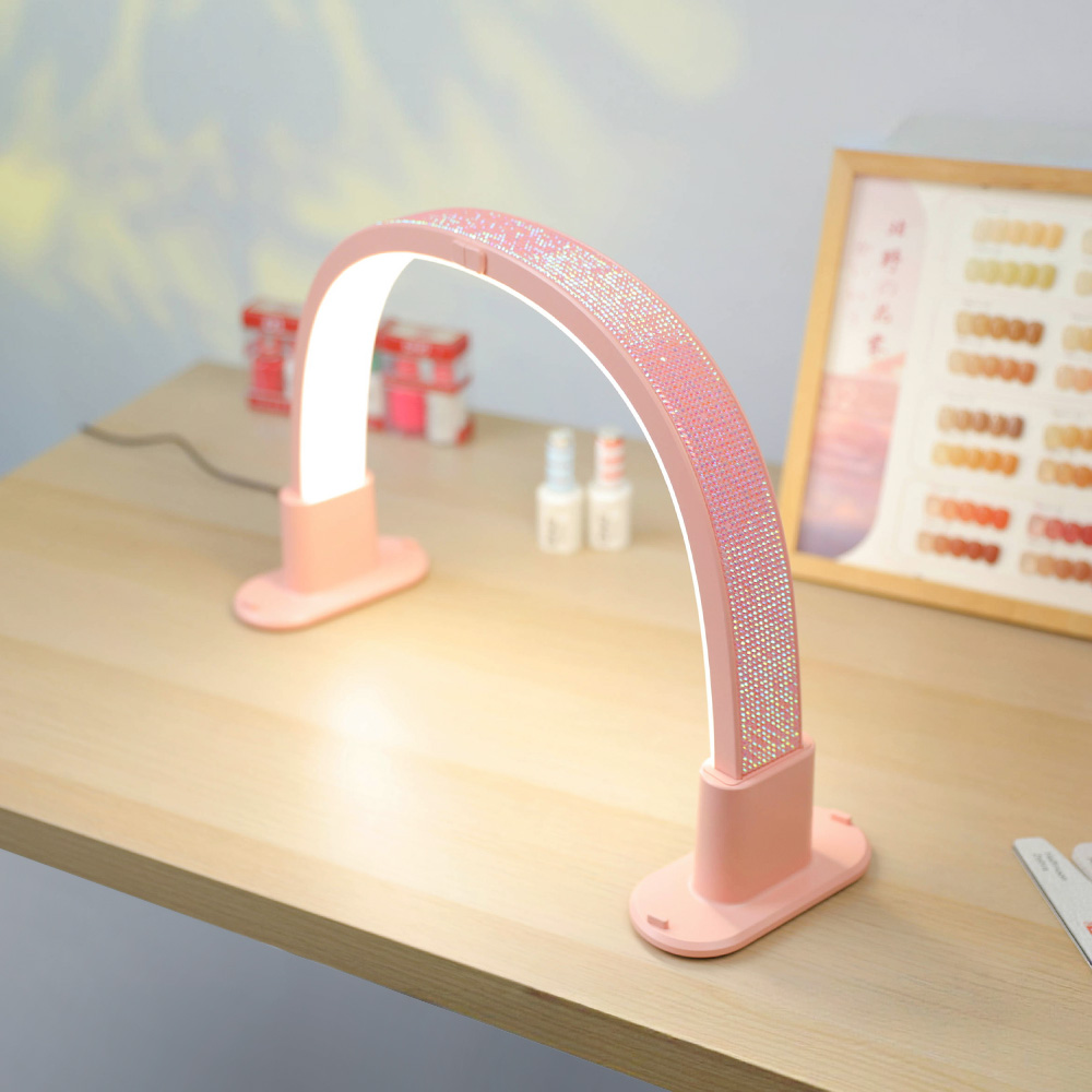 ไฟส่องเล็บแบบครึ่งวงกลมขนาดเล็ - Led Moon Lamp บทวิจารณ์และราคา