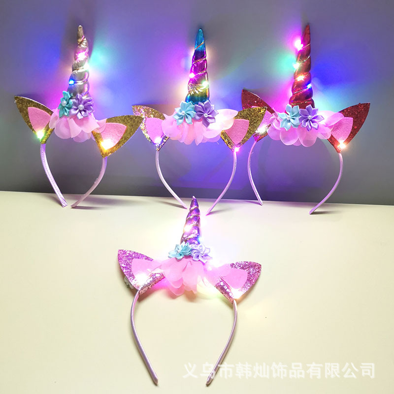 ที่คาดผมยูนิคอร์นน่ารักสำหรับเ - Unique Lighting Decor บทวิจารณ์และราคา
