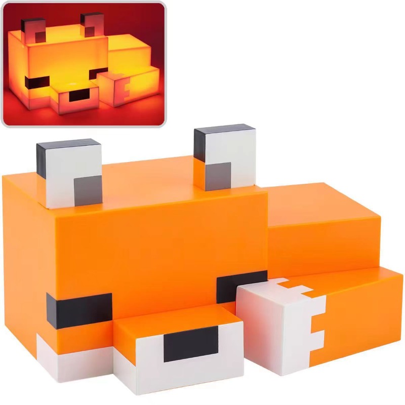 โคมไฟตั้งโต๊ะรูปสุนัขจิ้งจอกน่ - Lighting Decor Minecraft บทวิจารณ์และราคา
