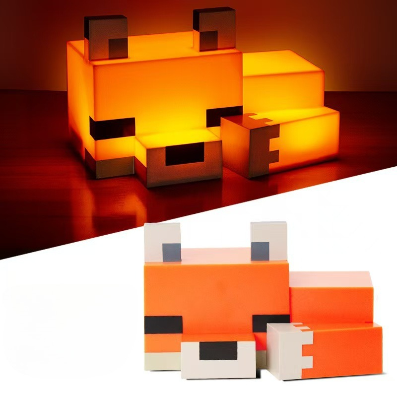 โคมไฟตั้งโต๊ะรูปสุนัขจิ้งจอกน่ - Lighting Decor Minecraft บทวิจารณ์และราคา