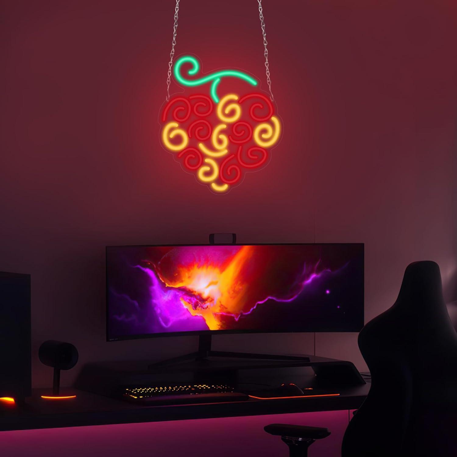 ป้ายไฟนีออน Cyber Fruit ไฟ LED - Lighting Decor For Living Room บทวิจารณ์และราคา