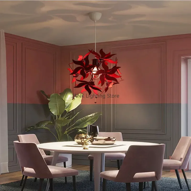 โคมไฟระย้า LED รูปดอกไม้สุดหรู - Lighting Decor Store บทวิจารณ์และราคา