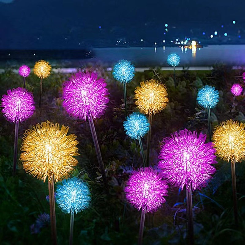 ไฟบอลโซลาร์แดนดิไลออน 10 ชิ้น, - Wedding Lighting And Decor บทวิจารณ์และราคา