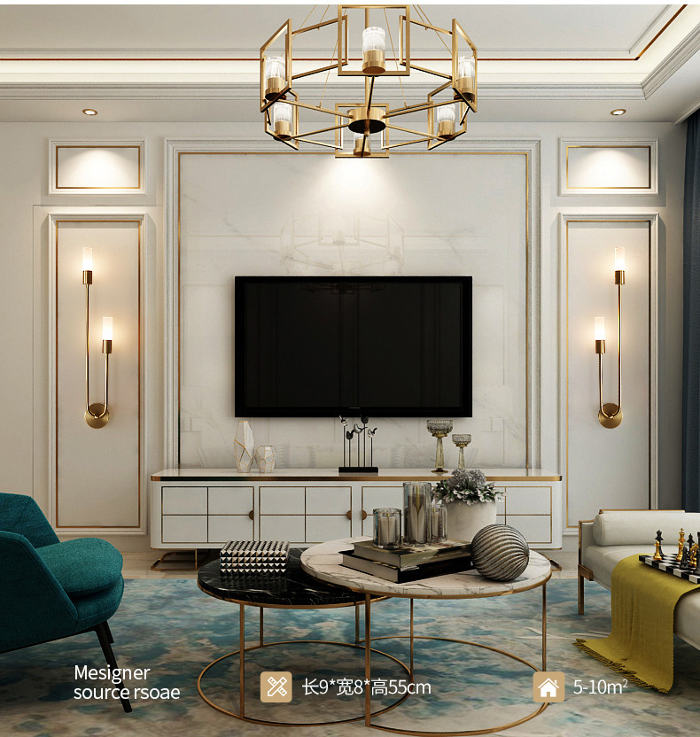 โคมไฟติดผนังสไตล์เรโทร สำหรับห - Lighting Decor For Living Room บทวิจารณ์และราคา