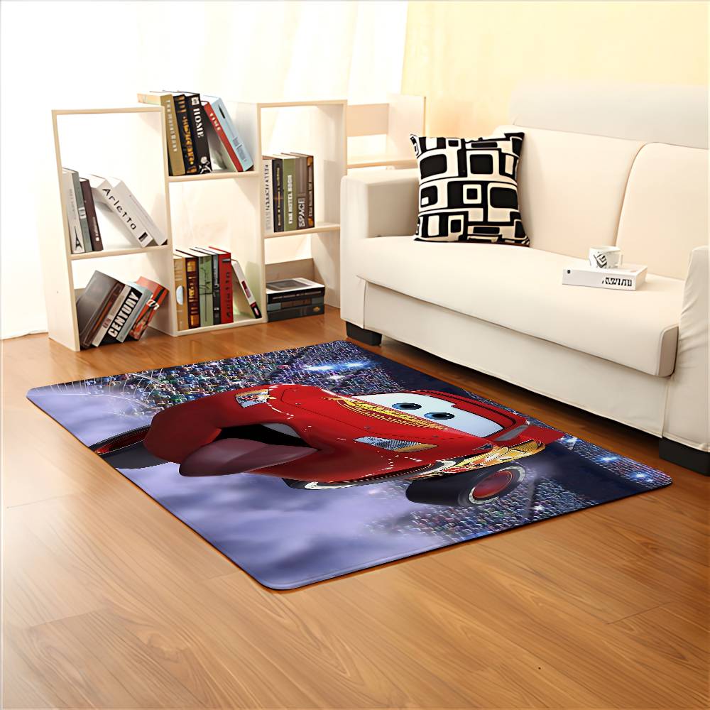 พรมกันลื่นลายรถยนต์ L-Lightnin - Lighting Mcqueen Decor บทวิจารณ์และราคา