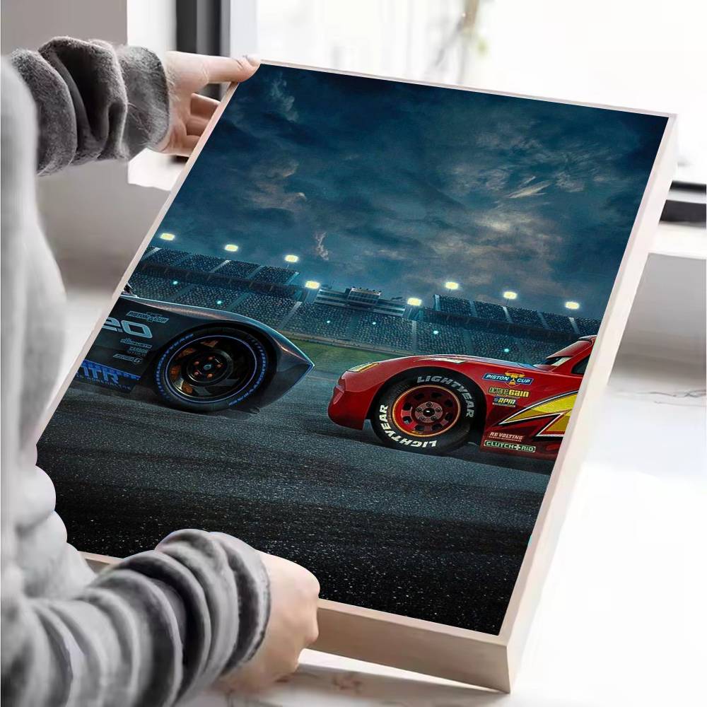 รถยนต์ 3 ฟิล์มLightning McQuee - Lighting Mcqueen Decor บทวิจารณ์และราคา
