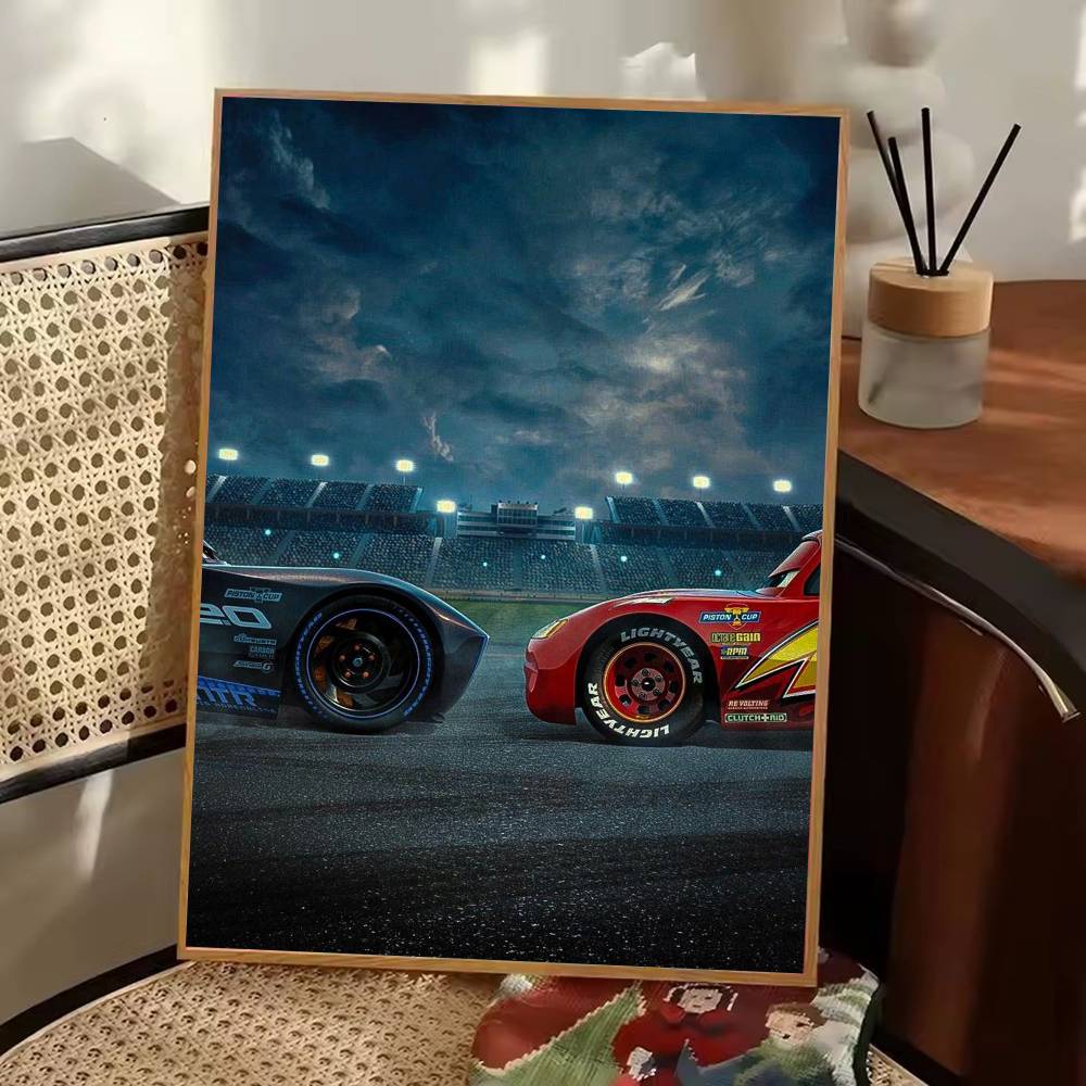 รถยนต์ 3 ฟิล์มLightning McQuee - Lighting Mcqueen Decor บทวิจารณ์และราคา