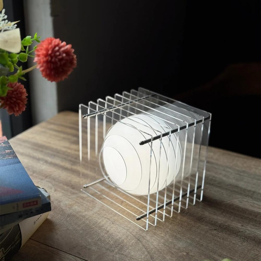 DIY อะคริลิคพันชั้นโคมไฟโคมไฟด - Led Moon Lamp บทวิจารณ์และราคา