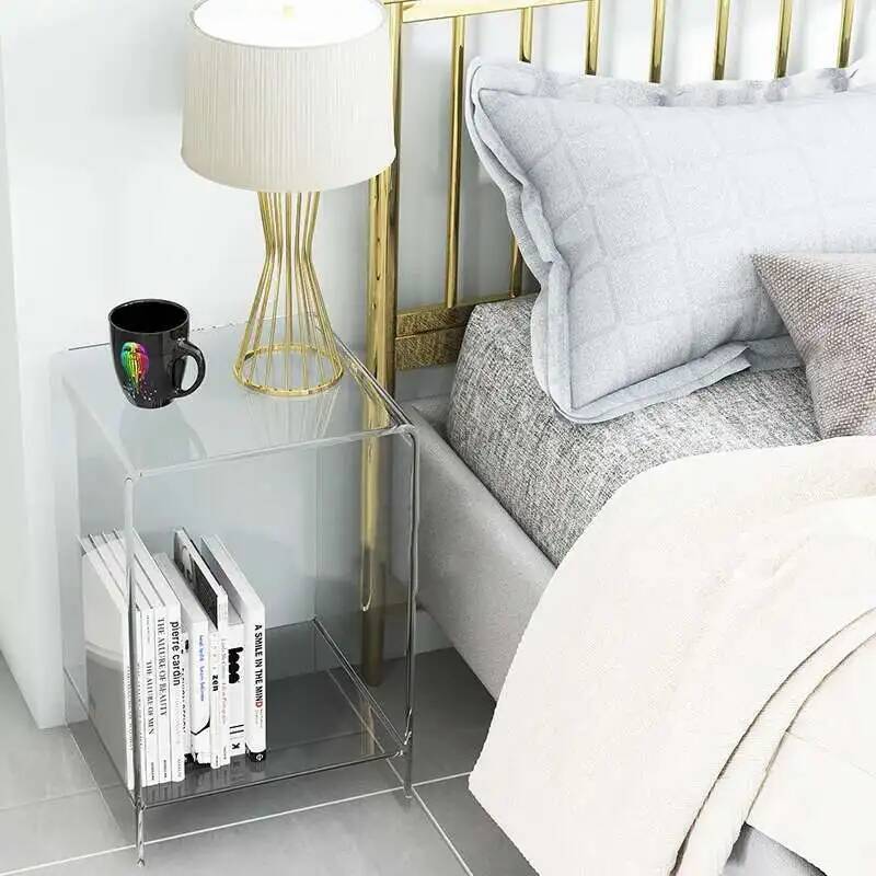 โต๊ะกาแฟอะคริลิคใสขนาดเล็ก สไต - Decor Lighting The Parade บทวิจารณ์และราคา