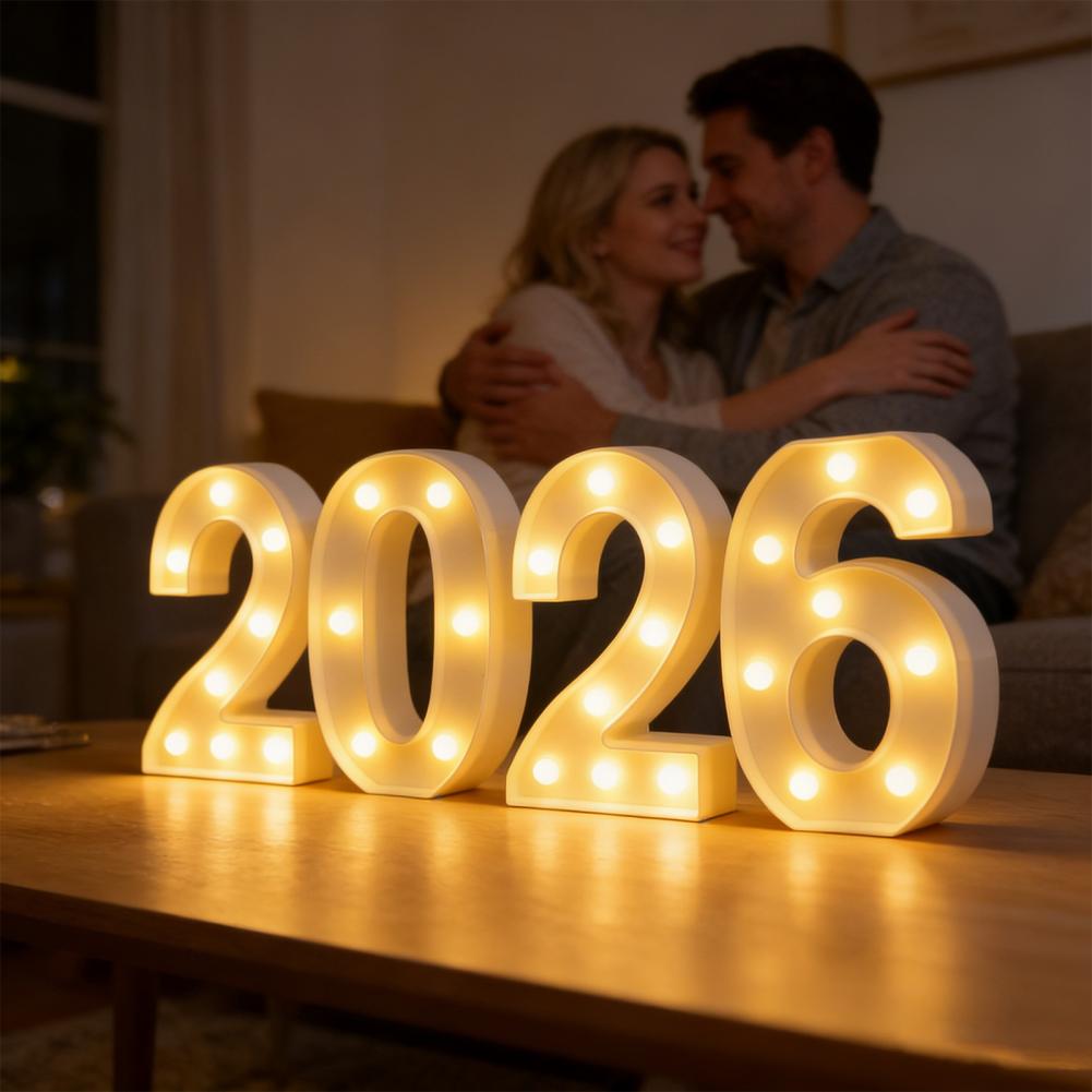 ตัวเลขไฟ LED ขนาดใหญ่ ปี 2026  - Light Up Letters Marquee บทวิจารณ์และราคา
