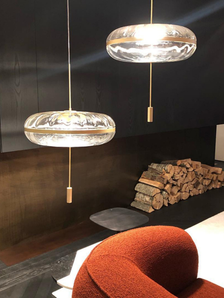 โคมระย้าร้านอาหารแก้วทรงกลมสไต - Lighting Decor Store บทวิจารณ์และราคา