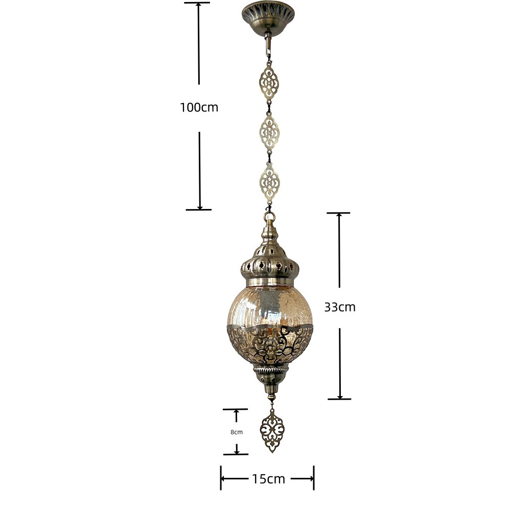 โคมไฟห้อยเพดานสไตล์เรโทรแบบดูไ - Lighting Decor Store บทวิจารณ์และราคา