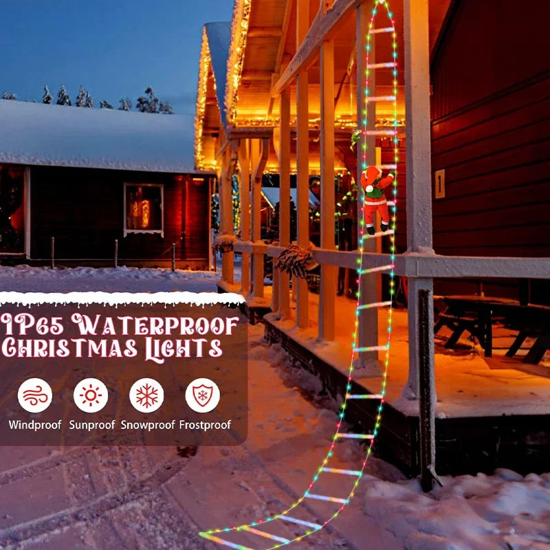 ไฟคริสต์มาส LED สายไฟตกแต่งบัน - String Light Outdoor บทวิจารณ์และราคา