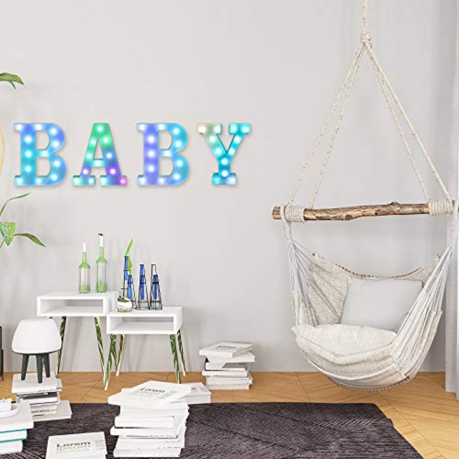 ไฟตัวอักษร LED พร้อมรีโมท, ป้า - Light Up Letters Marquee บทวิจารณ์และราคา