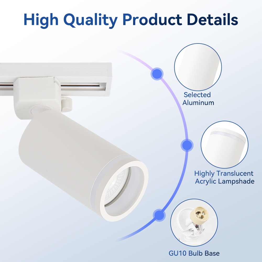 GU10 ไฟติดตามราง LED หลอดไฟแบบ - Lighting Decor Store บทวิจารณ์และราคา