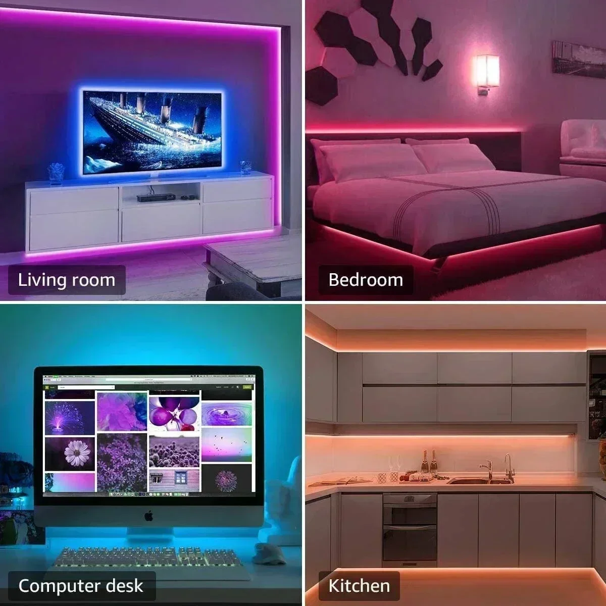 ไฟ LED RGB อัจฉริยะสำหรับเล่นเ - Lighting Design Decor บทวิจารณ์และราคา
