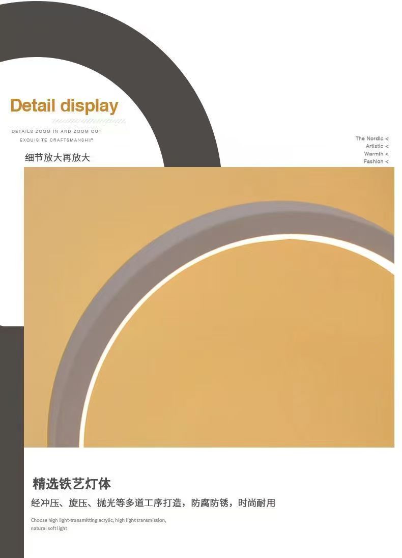 โคมไฟตั้งโต๊ะวงแหวน LED ขนาด 2 - Lighting Decor For Living Room บทวิจารณ์และราคา