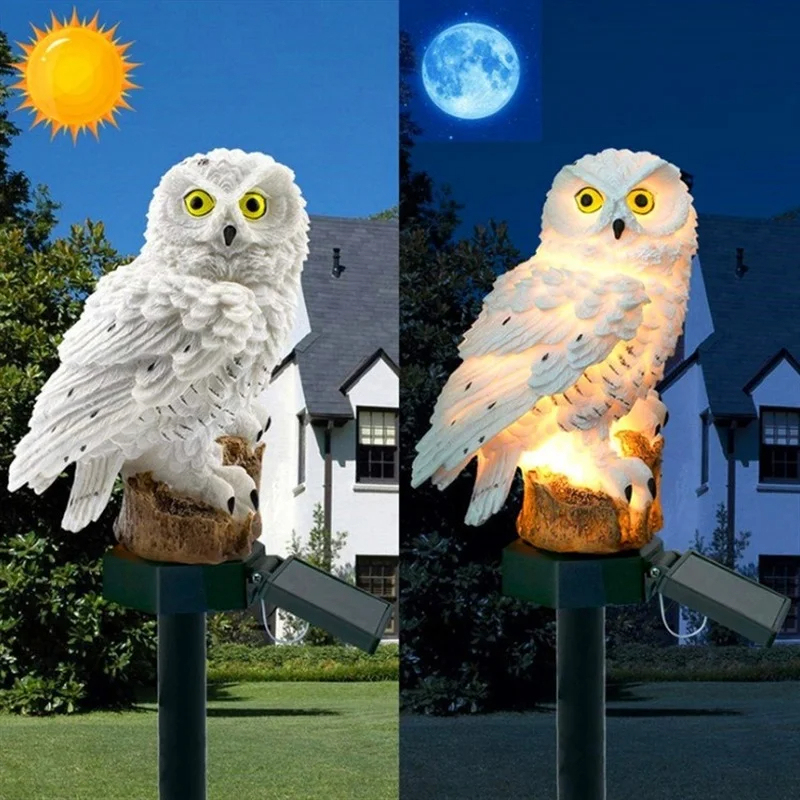 ไฟสวนรูปนกฮูกพลังงานแสงอาทิตย์ - String Light Outdoor บทวิจารณ์และราคา