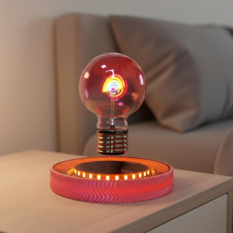 หลอดไฟ LED ลอยได้ไร้สาย โคมไฟต - Led Moon Lamp บทวิจารณ์และราคา