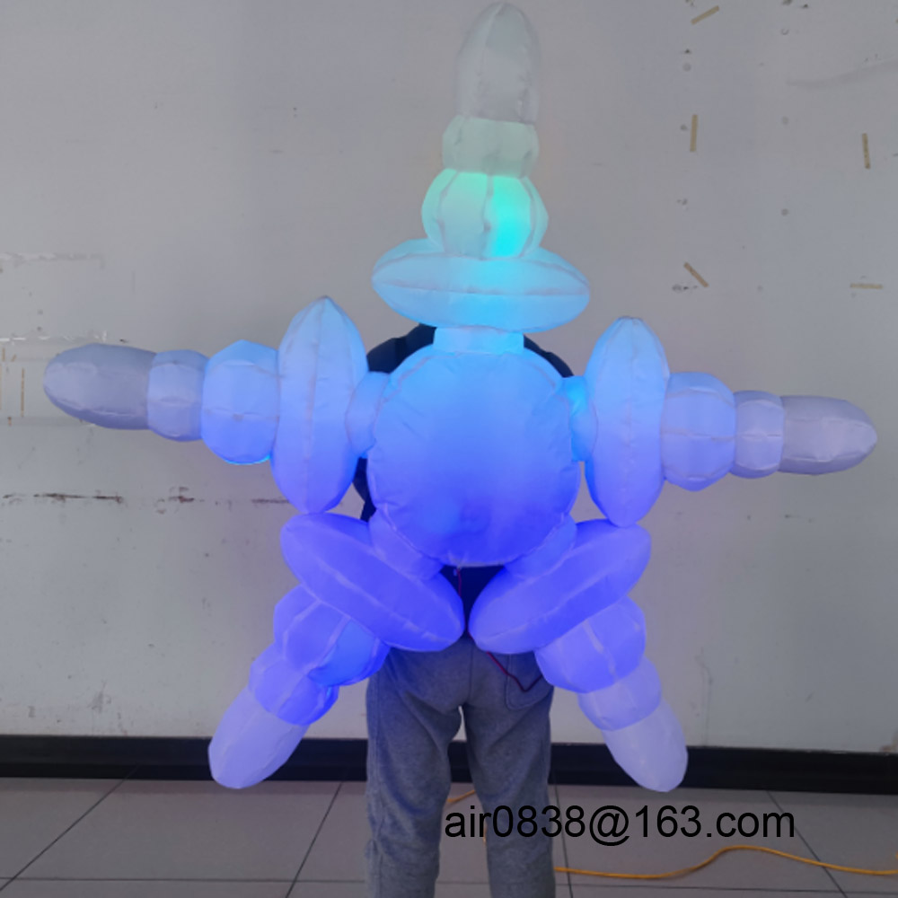 ชุดแฟนซีเกล็ดหิมะเป่าลมแบบเดิน - Decor Lighting The Parade บทวิจารณ์และราคา