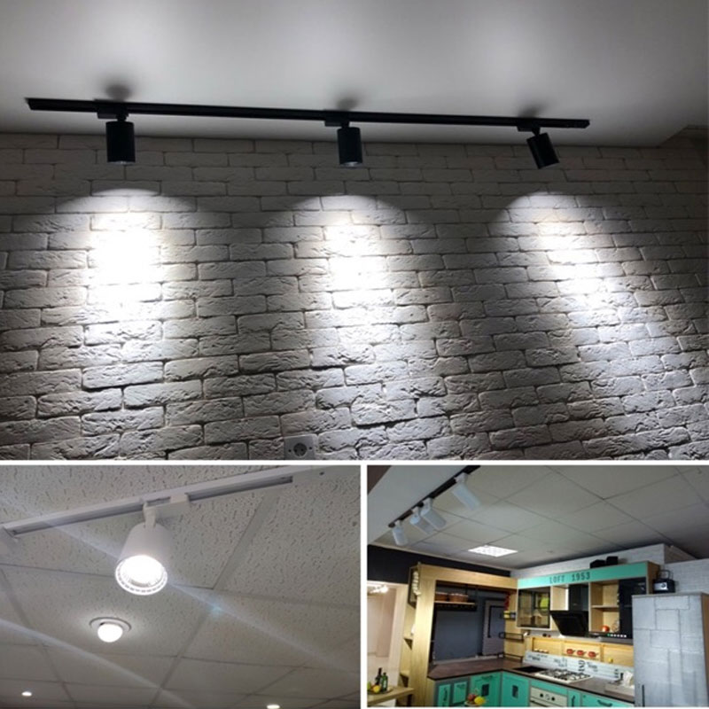 ชุดไฟติดราง LED 110v 220v แสงส - Lighting Decor Store บทวิจารณ์และราคา