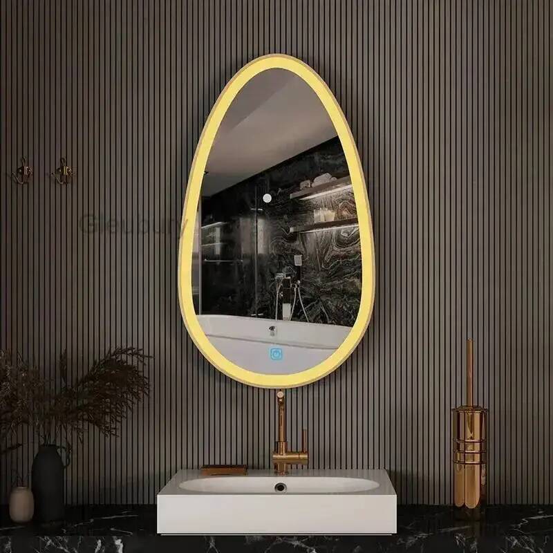 กระจกติดผนังแบบแขวนทรงไม่สมมาต - Decor Lighting The Parade บทวิจารณ์และราคา