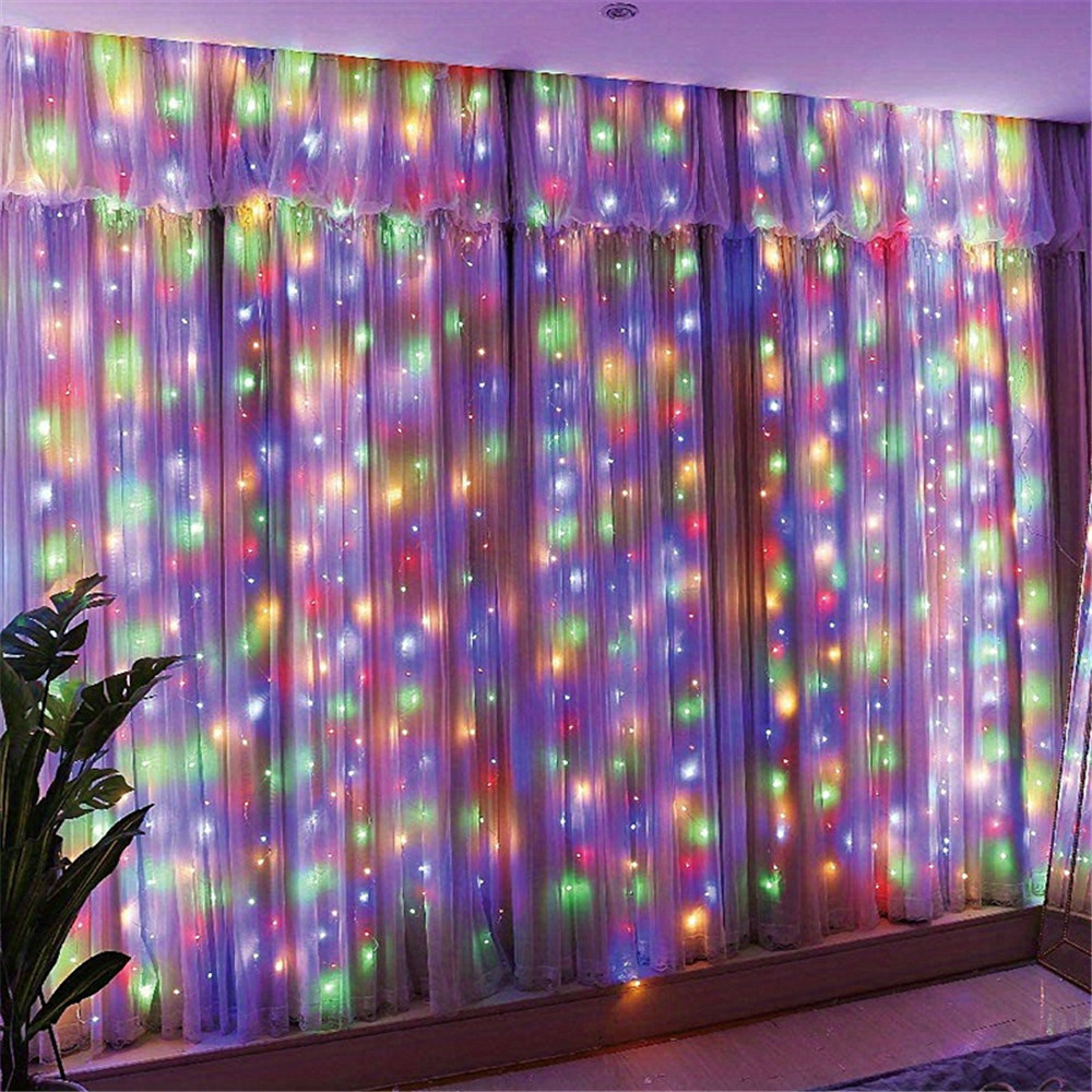 ไฟ LED แบบม่าน USB 3/6 เมตร 8  - Wedding Lighting And Decor บทวิจารณ์และราคา