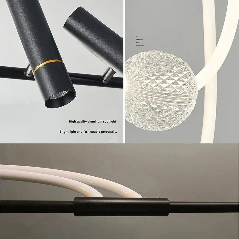 โคมไฟเพดานแบบสายยาวสไตล์นอร์ดิ - Decor Lighting The Parade บทวิจารณ์และราคา