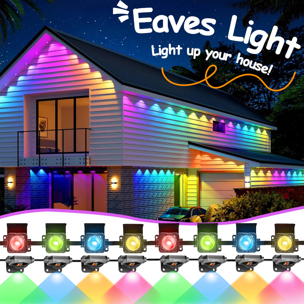ไฟประดับชายคาภายนอกอาคารแบบถาว - String Light Outdoor บทวิจารณ์และราคา