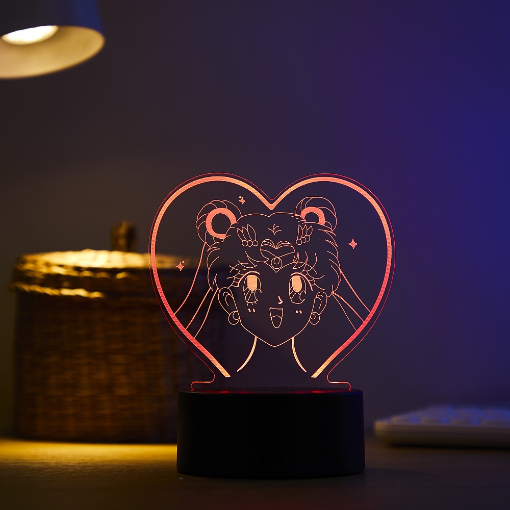 โคมไฟ LED 3D ลายตัวการ์ตูน ซึก - Led Moon Lamp บทวิจารณ์และราคา