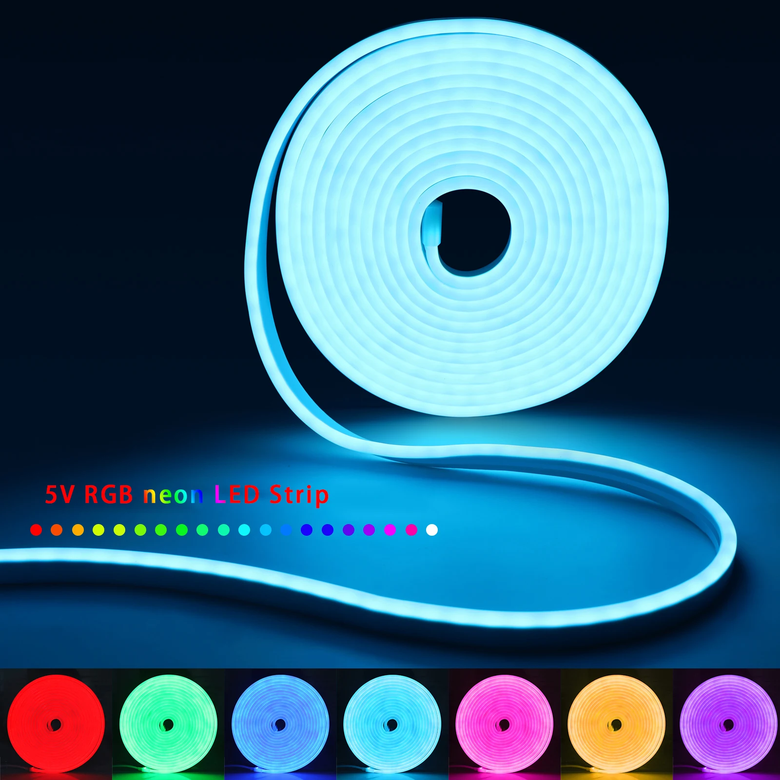 ไฟนีออน LED RGB ขนาด 1-5 เมตร  - Lighting Design Decor บทวิจารณ์และราคา